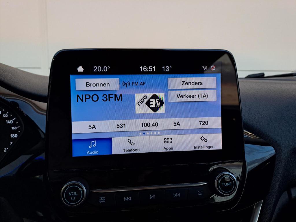 Ford Fiesta 1.0 ecoboost titanium | led koplampen | apple carplay | leren s