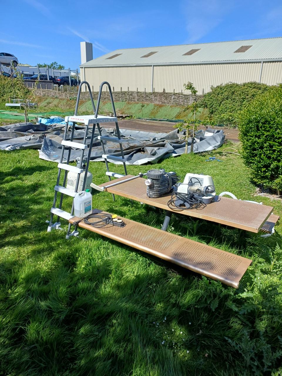 Zwembad (opzet merk Intex)