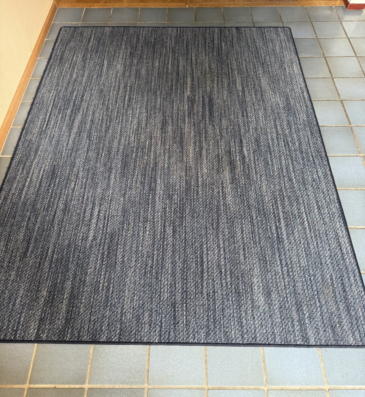 Desso Tarkett vloerkleed 225cm x 175cm blauwgrijs