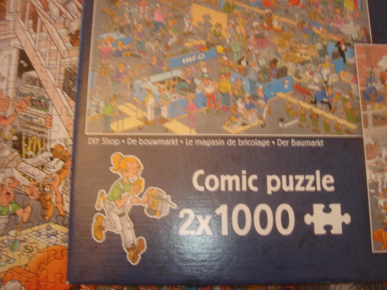 Te koop Complete Jan van Haasteren puzzels De verbouwing / De bouwmarkt