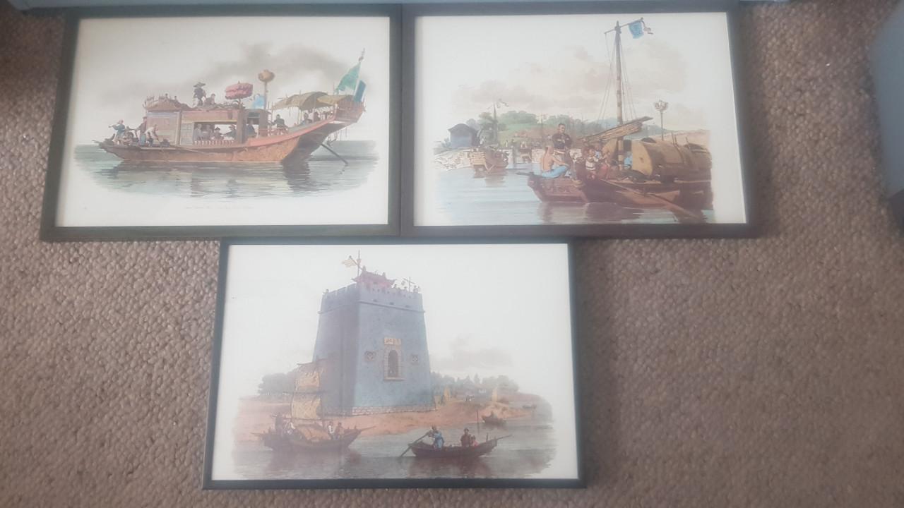 Partij Aziatische tekeningen