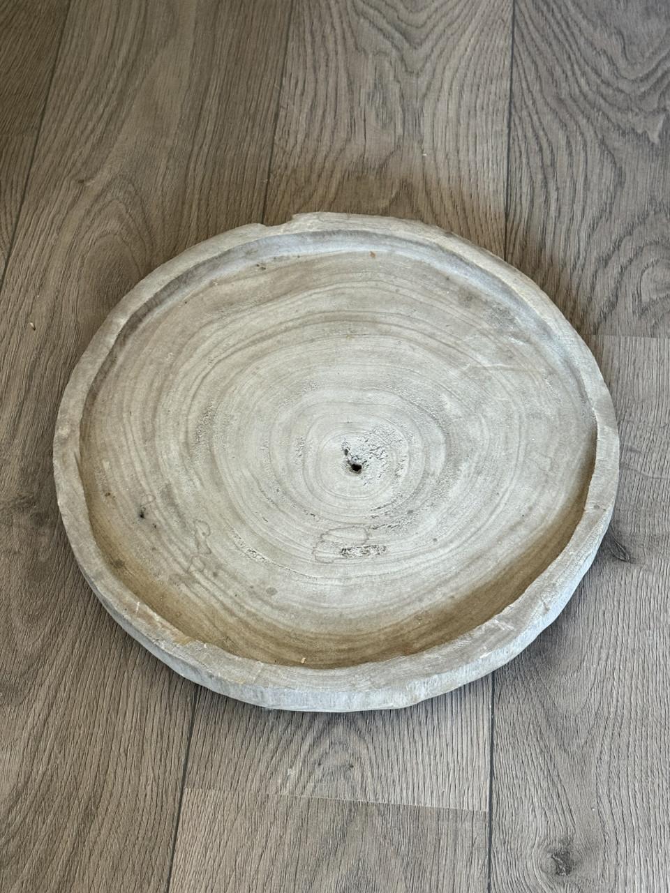Decoratie schaal hout