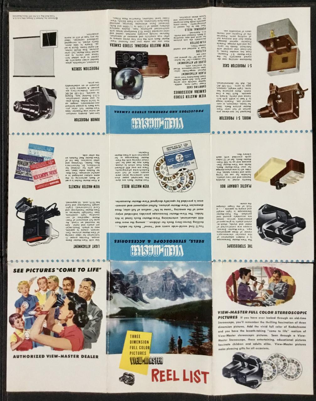 VIEW MASTER Stereoscope SAWYER’s, model 13C