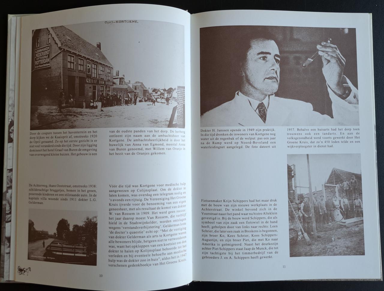 KORTGENE - KATS EN COLIJNSPLAAT VAN 1900 TOT NU - Gerard de Fouw ea - 1994