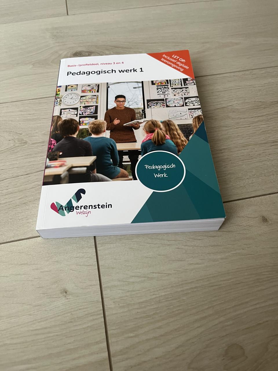 Pedagogisch werk 1 – Basis-/profieldeel niveau 3 en 4