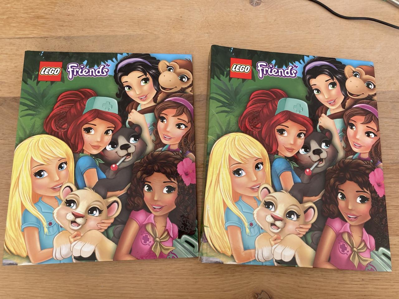 Twee mappen / ringbanden Lego Friends nieuw