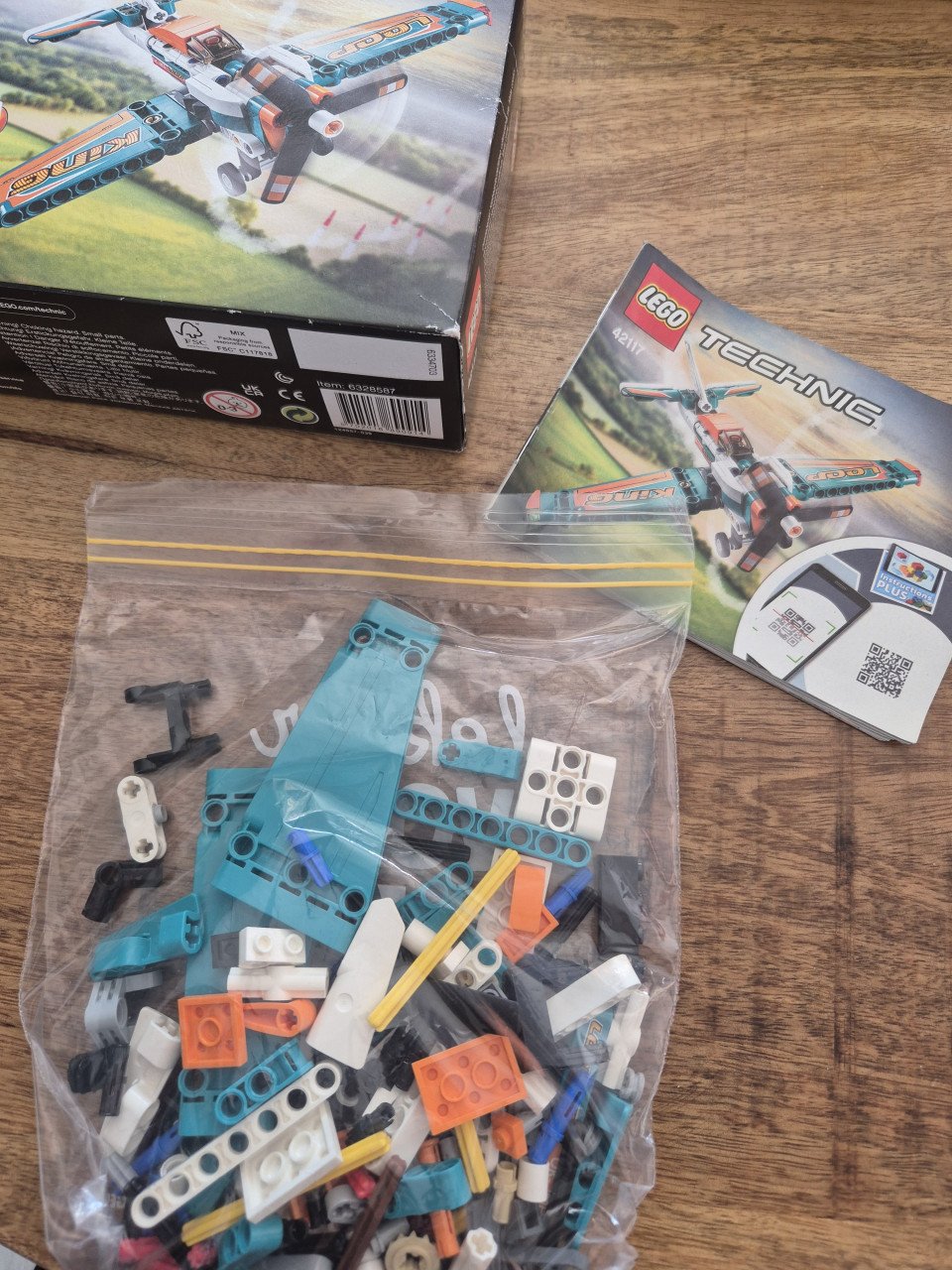 Lego technic vliegtuig 42117