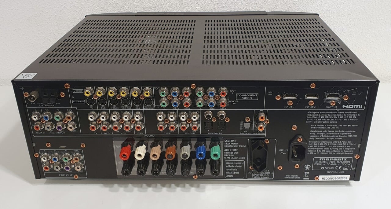 Marantz sr 4003 en  dv 4003