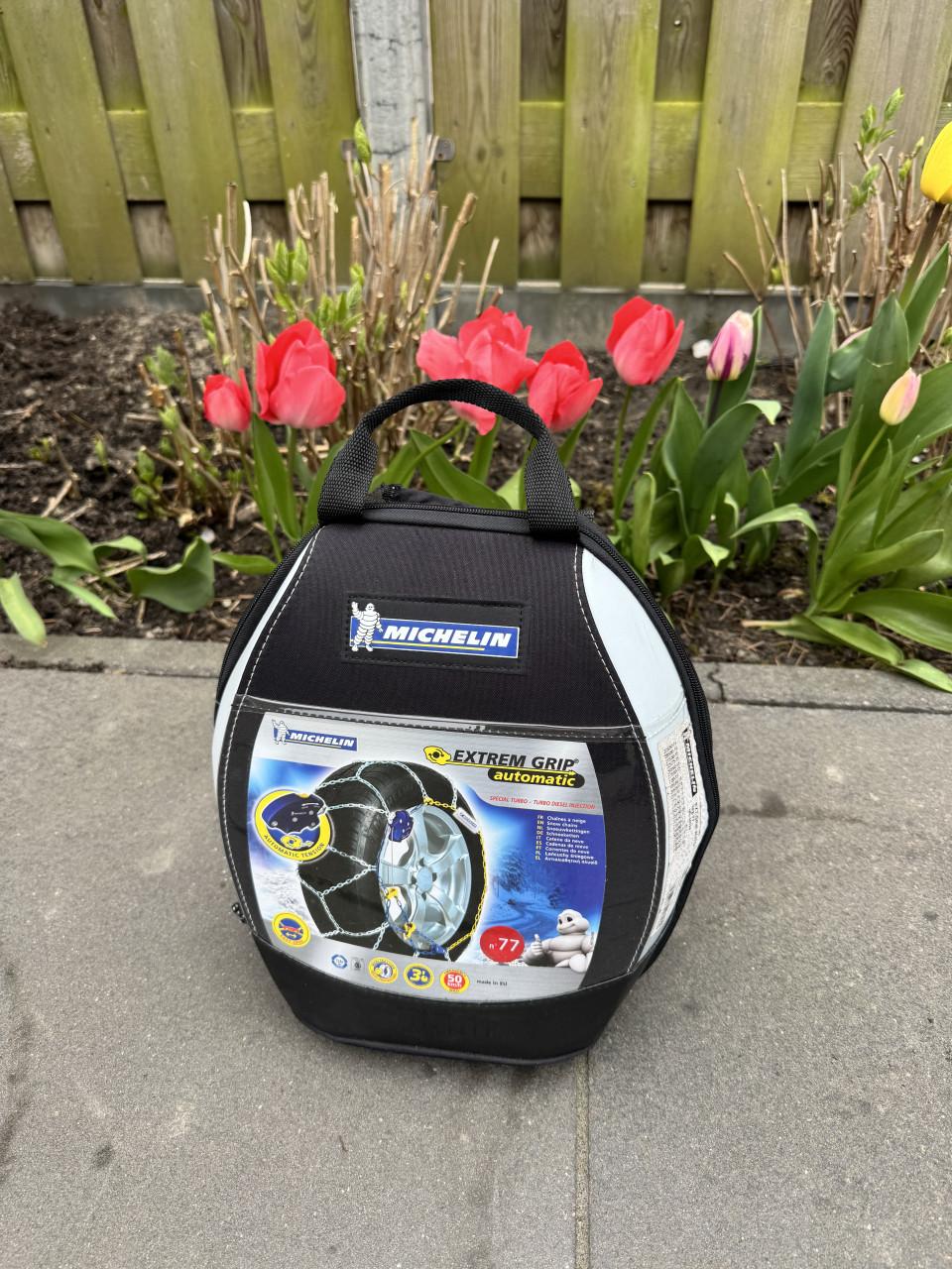 Nooit gebruikte sneeuwkettingen