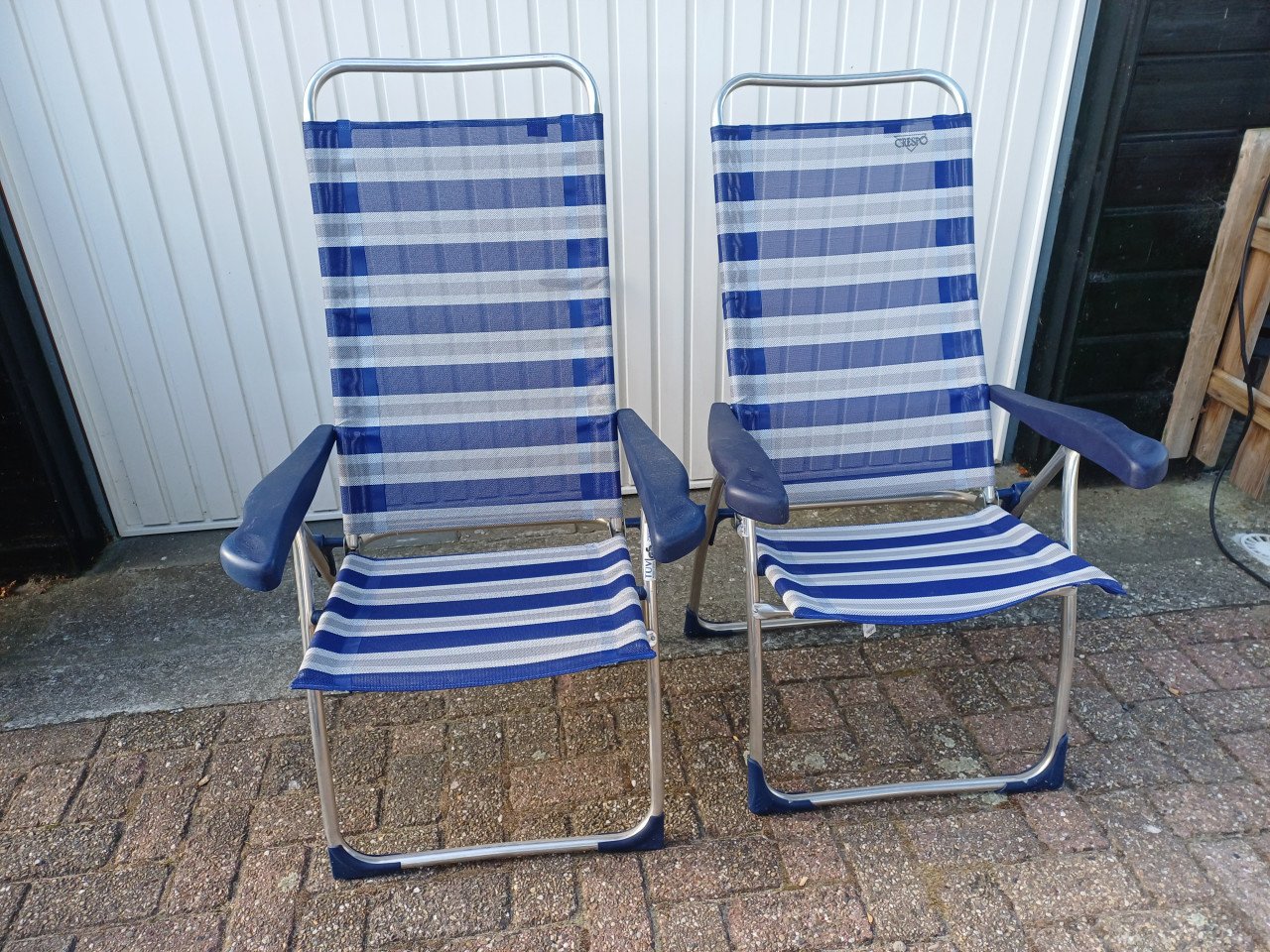 Luxe tuinstoel/campingstoel