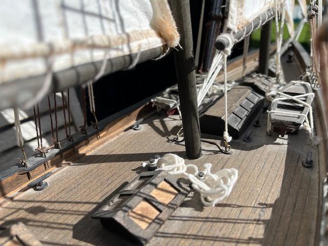 Groot model zeiljacht