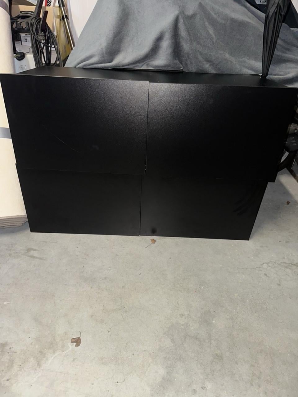 Diversen TV-Meubel Calgary - Mat Zwart - 200 cm