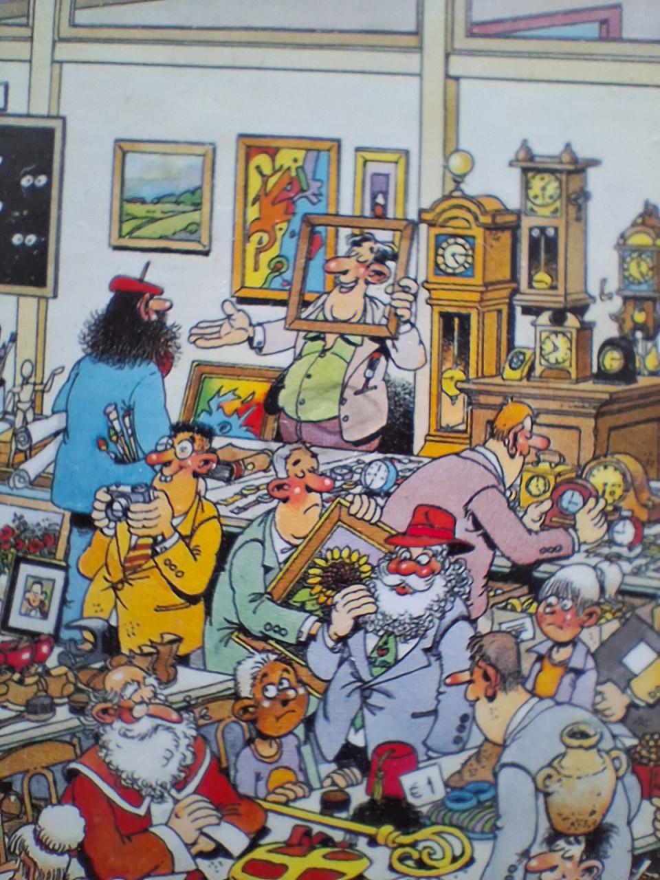 Jan van Haasteren  vlooienmarkt.
