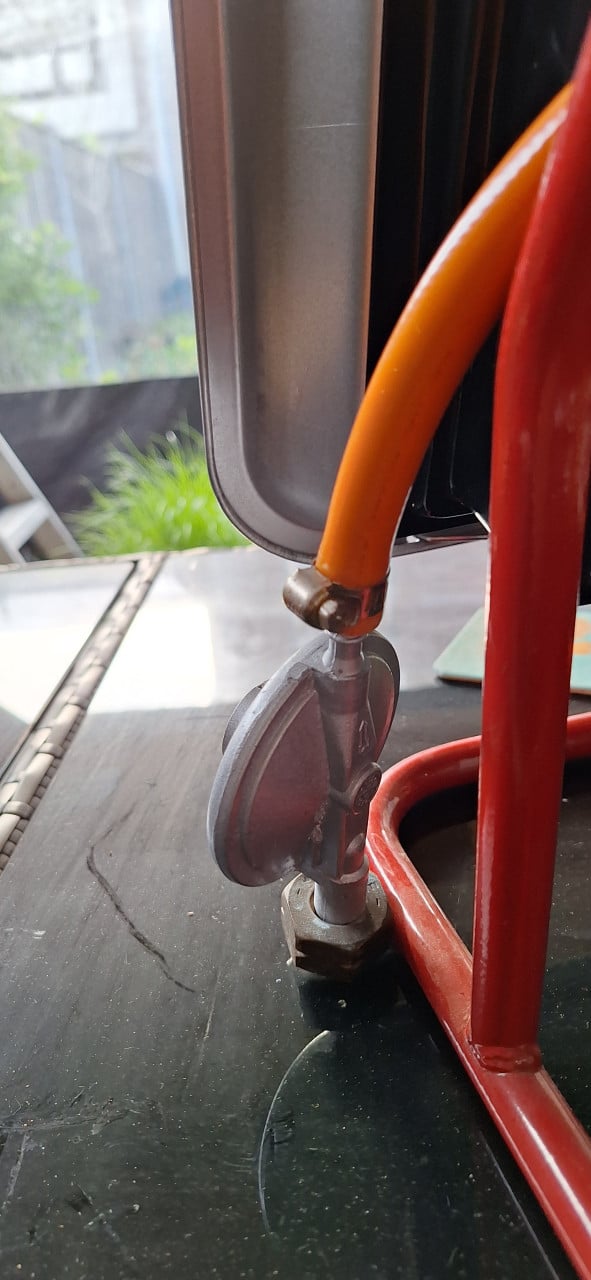 Verwarming voor op gas