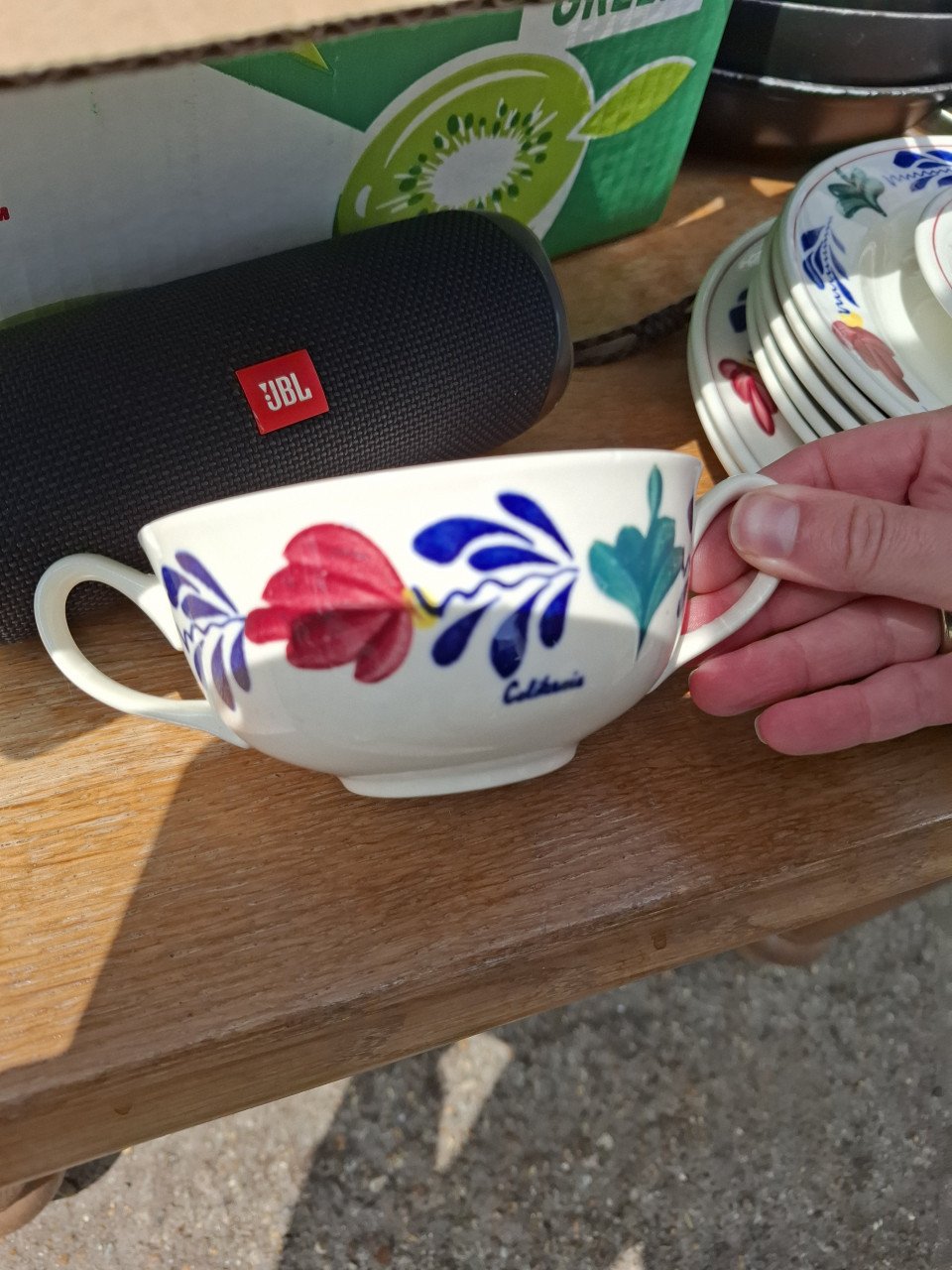 Boerenbont servies