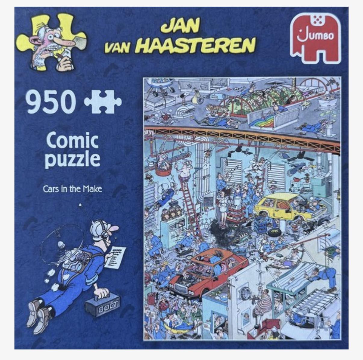 Jan van Haasteren - Cars in the make