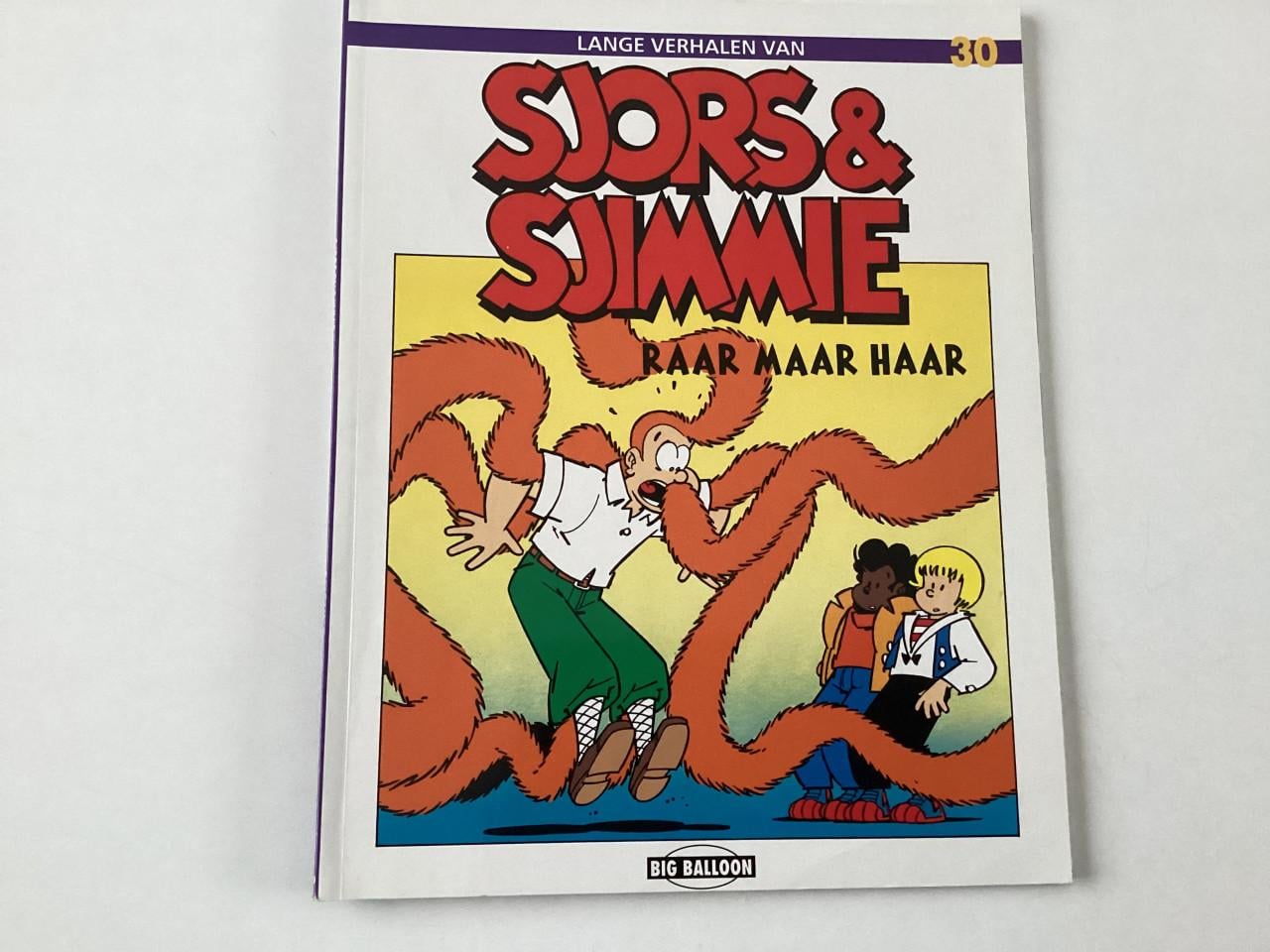 Verschillende stripboekjes van Billie en Bessie Turf en Sjors en Sjimmie.