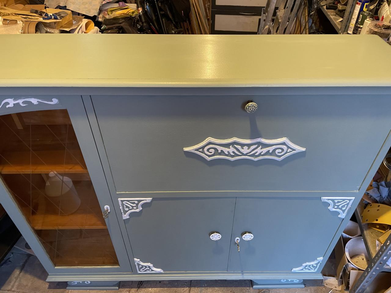 Vintage sfeervolle kast