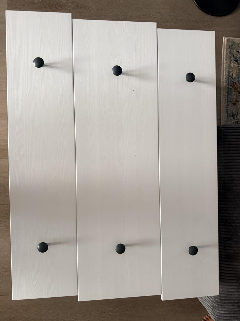 Mooi dressoir wit massief hout