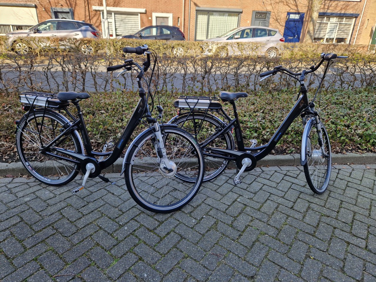 Zo goed als nieuwe Curtis elektrische fiets