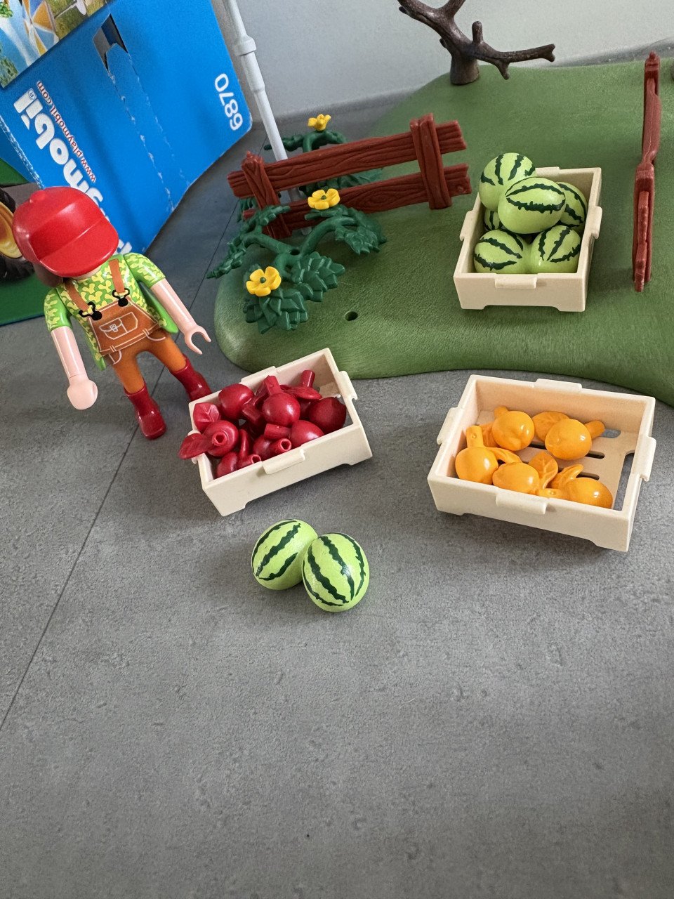 Playmobil boerderij markt