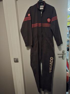 Vintage monteursoverall van Texaco Motor Oils,