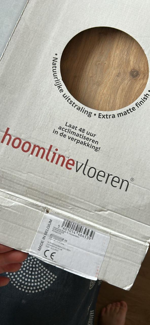 Hoomline Royal XL laminaat ondervloer + plinten + snijder