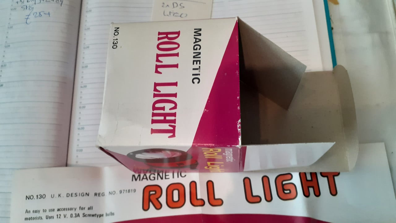 10 x Roll Light - 12 Volt -voor in sigaretten aansteker contact