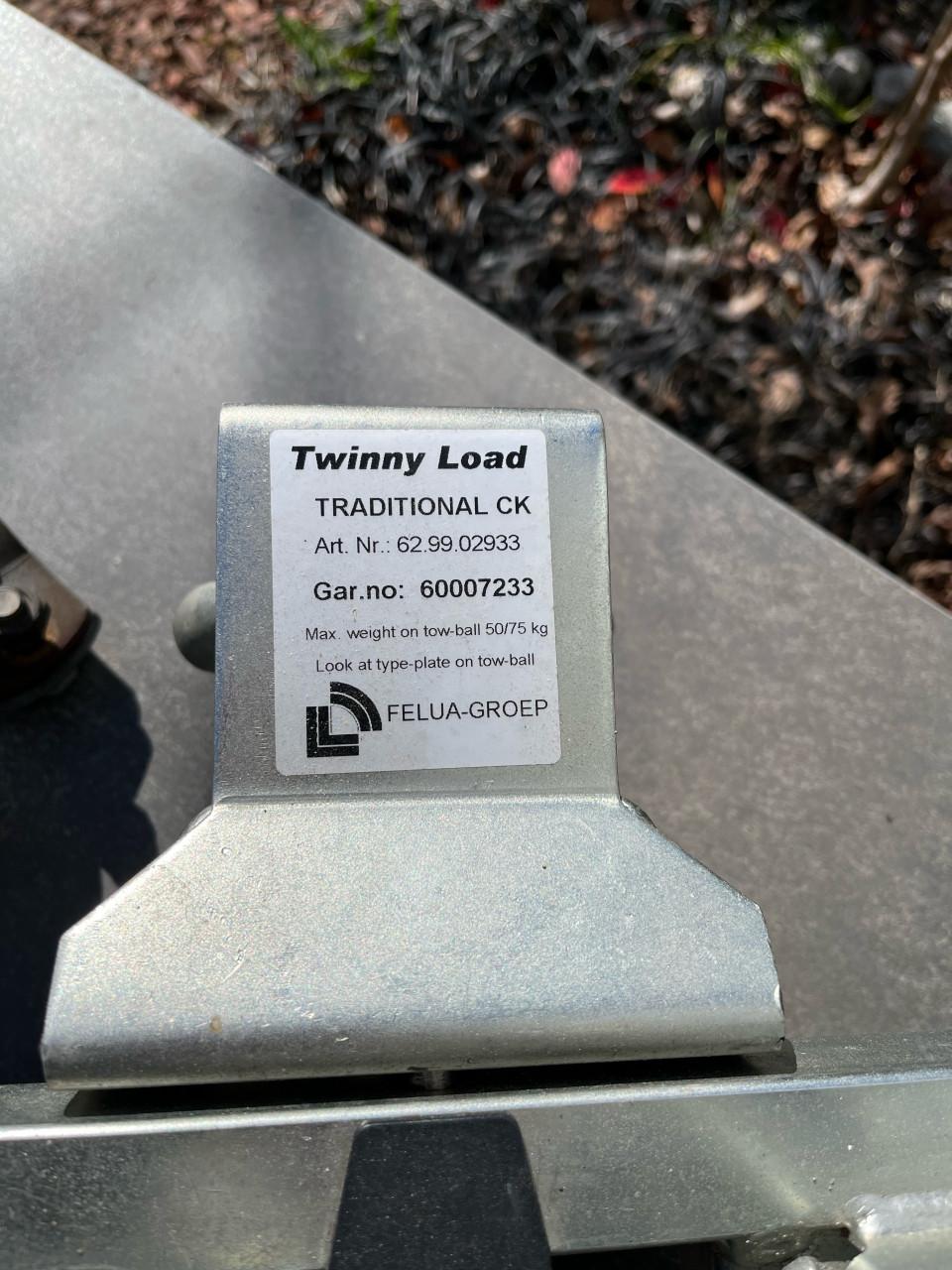 Fietsen drager. Twinny load