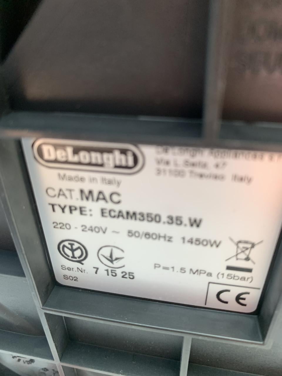De'Longhi Dinamica ECAM350.35.W