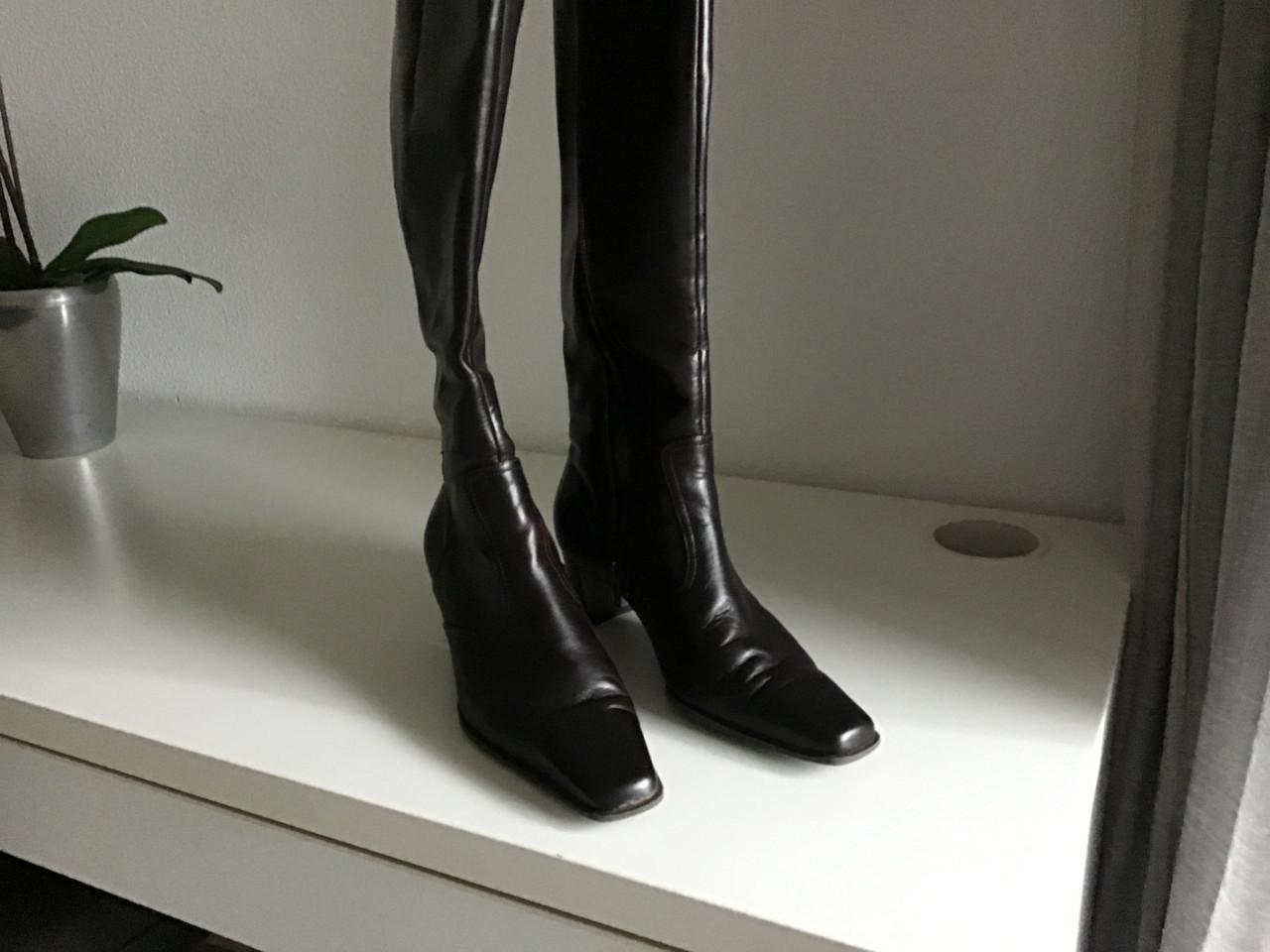 Bruine dames laarzen