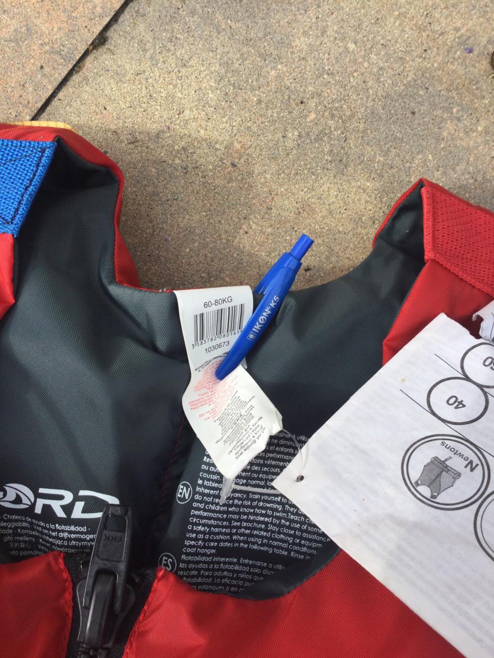 Zwemvesten reddingsvesten