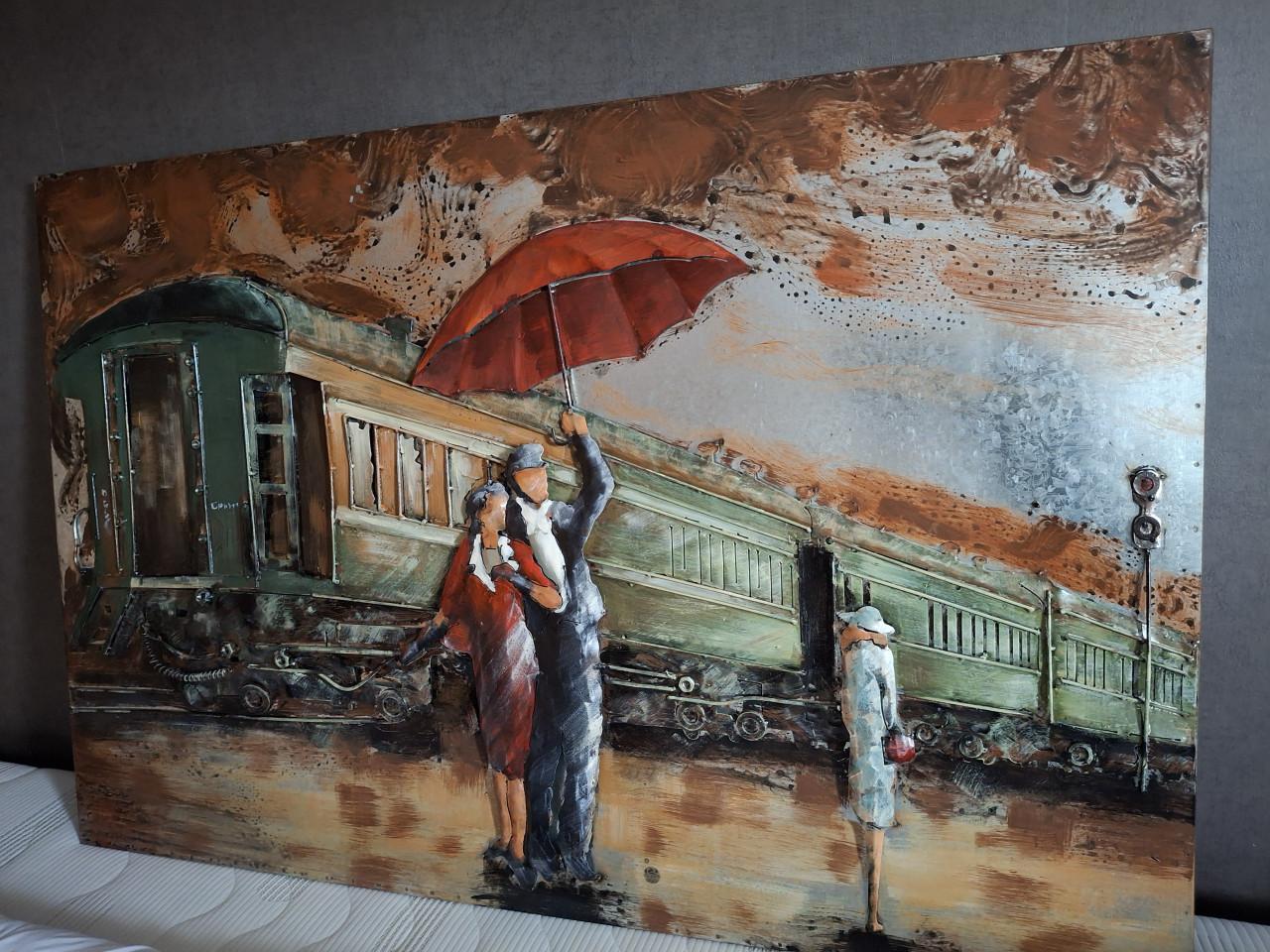 Schilderij 3D metaal