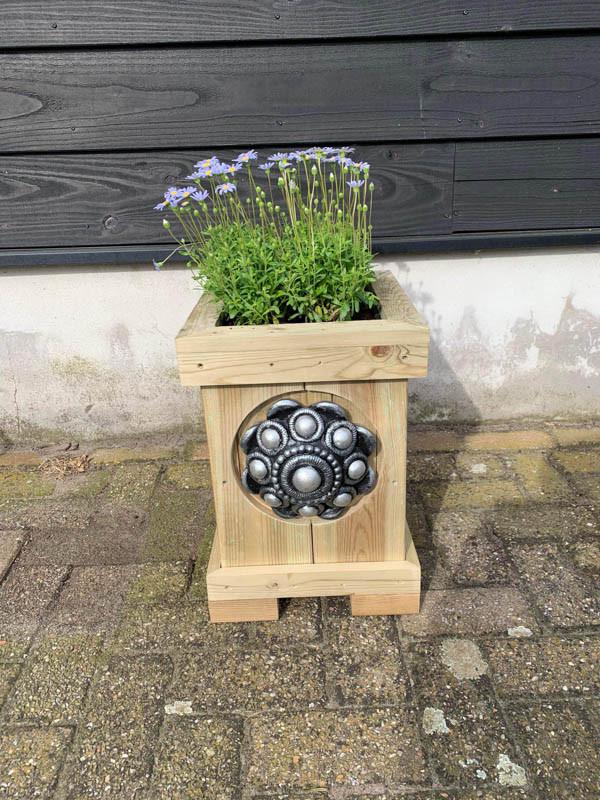 Zeeuwse knop bloembak L32 x B35 x H45 10jr. Jubileumactie!