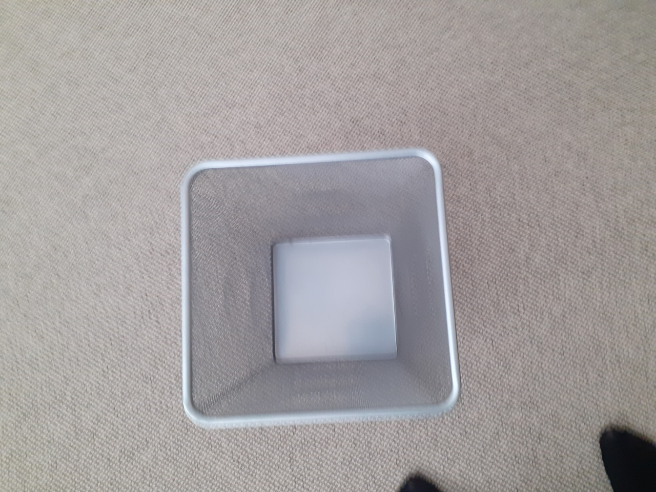 Vuilbak ikea grijs nieuw!!