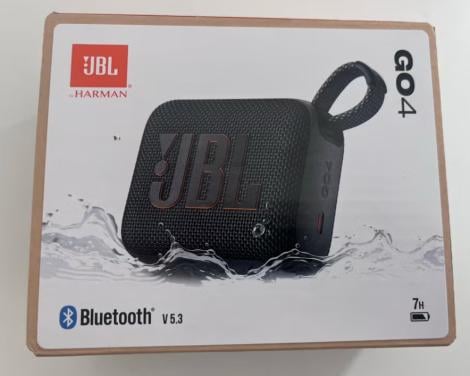 Nieuw in doos: JBL GO4 ultradraagbare bluetooth speaker