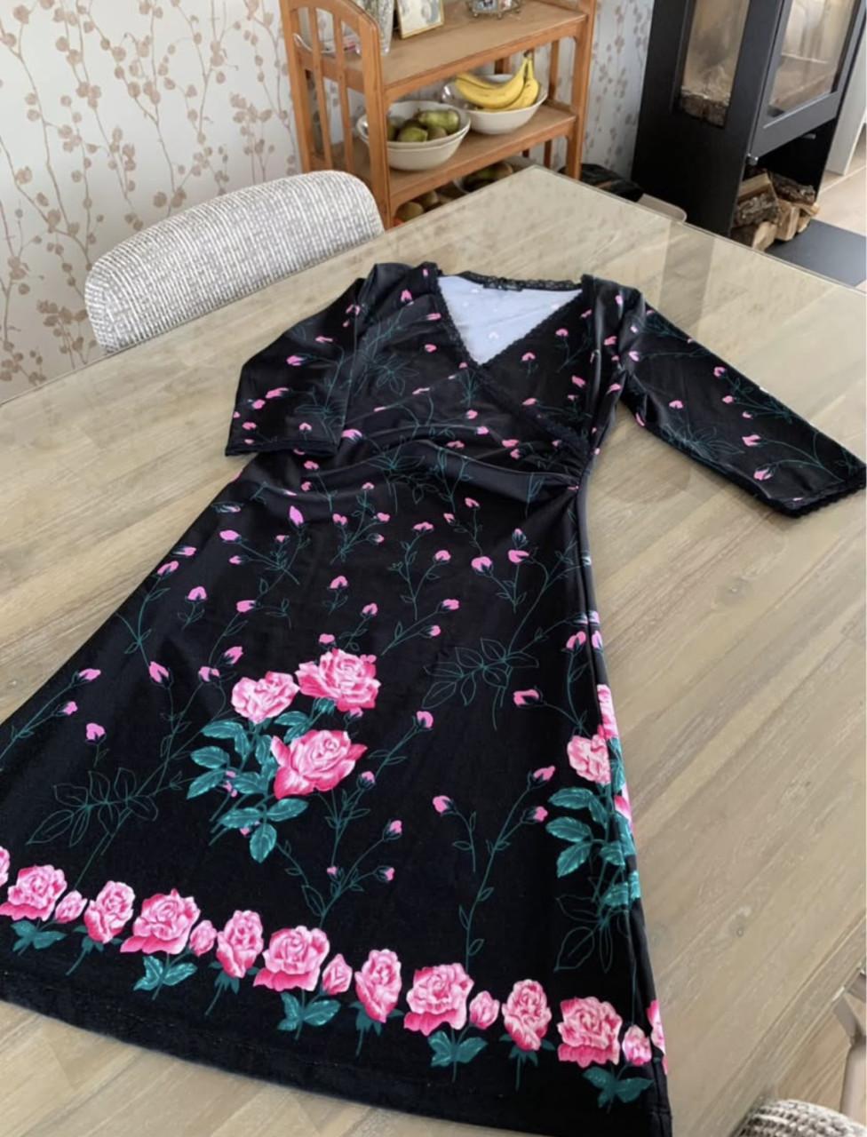 💖Prachtige Zwarte Jurk van King Louis 💞Maat M🤩