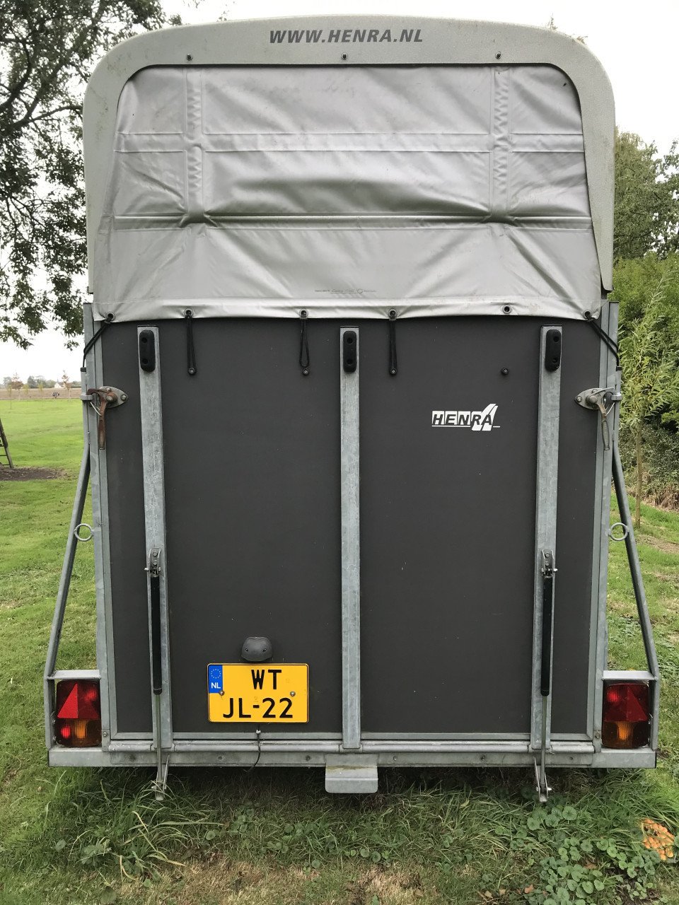 2 paards Trailer