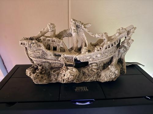 Grote schip voor aquarium