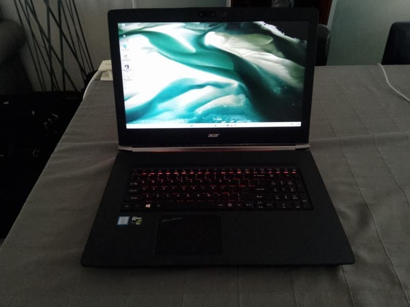 Game Laptop-Acer V-Nitro-17,3inch Full HD-i7-SSD-W11-Office2019-Nieuwe Accu