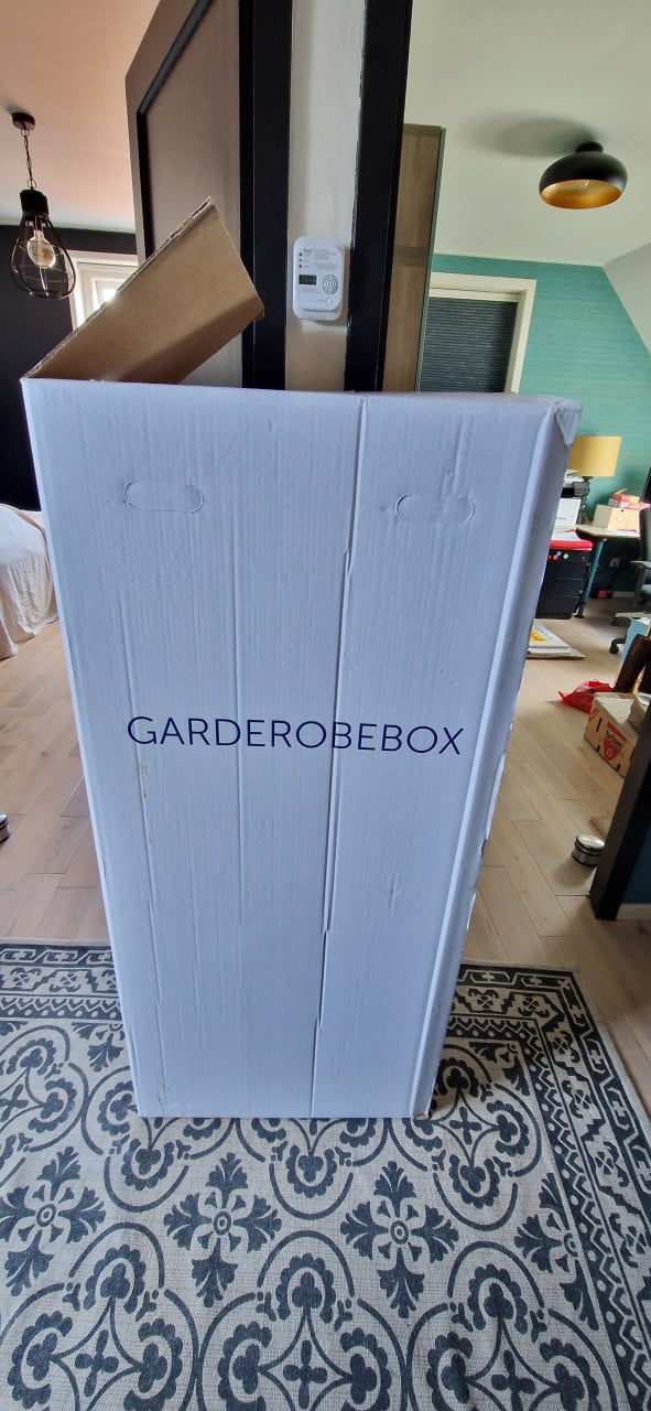 Garderobebox 1x gebruikt
