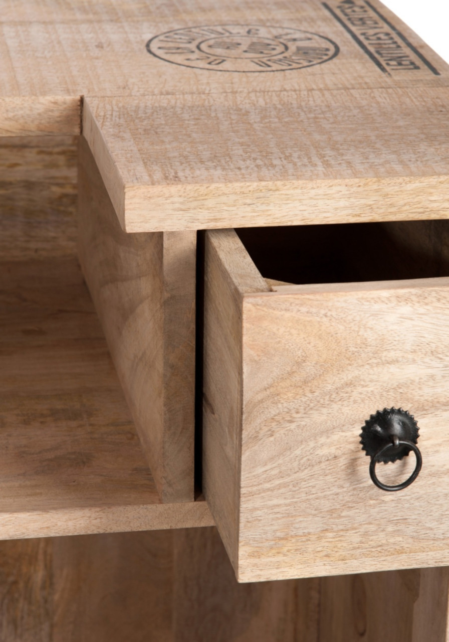 Gave BAR van massief hout NIEUW