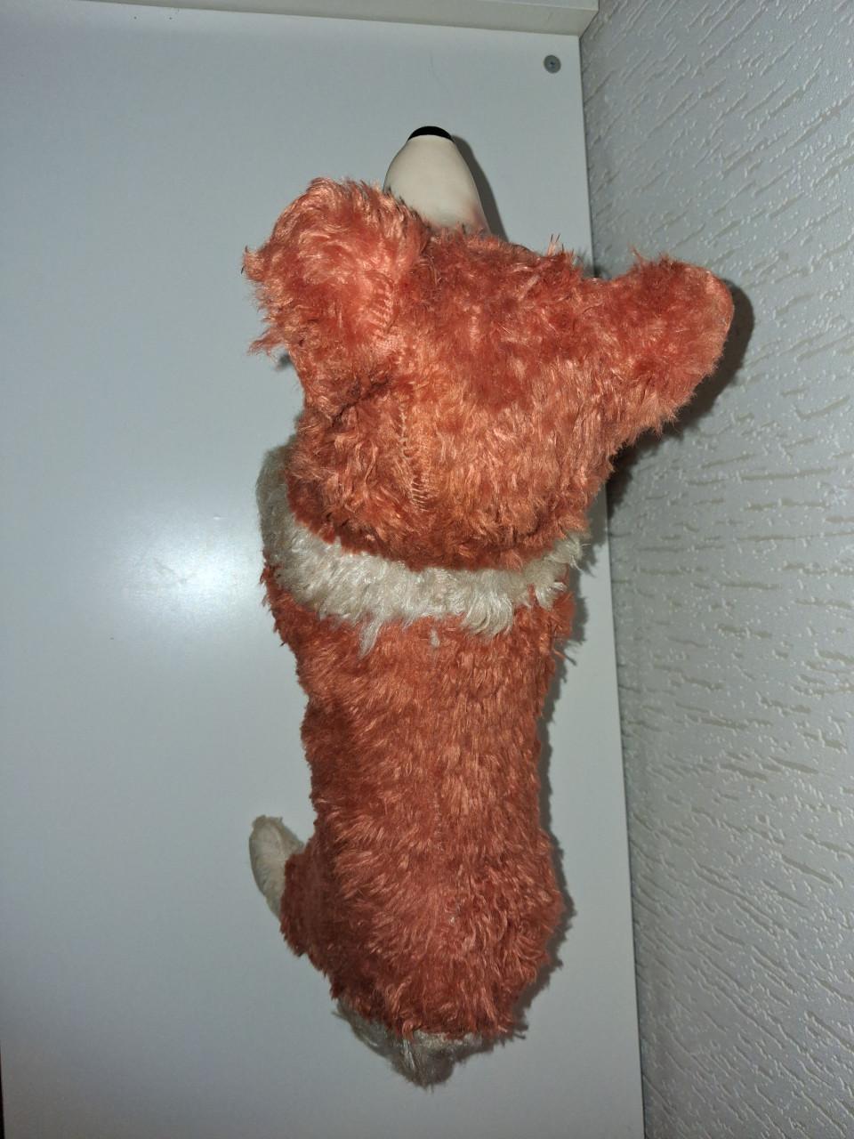 Vintage Lassie Rubberface knuffel Three Mile Toys