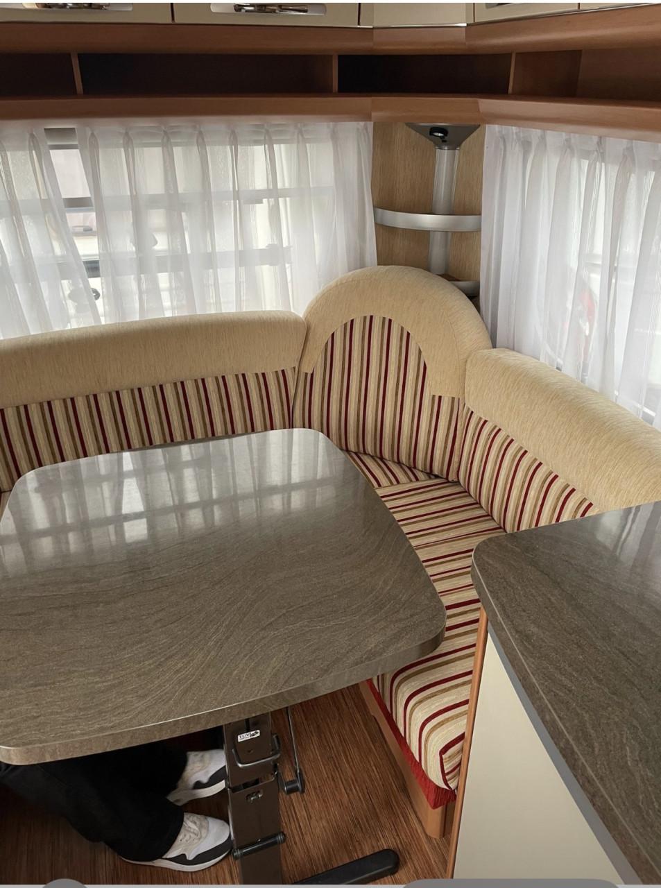 Caravan voortent met luifel