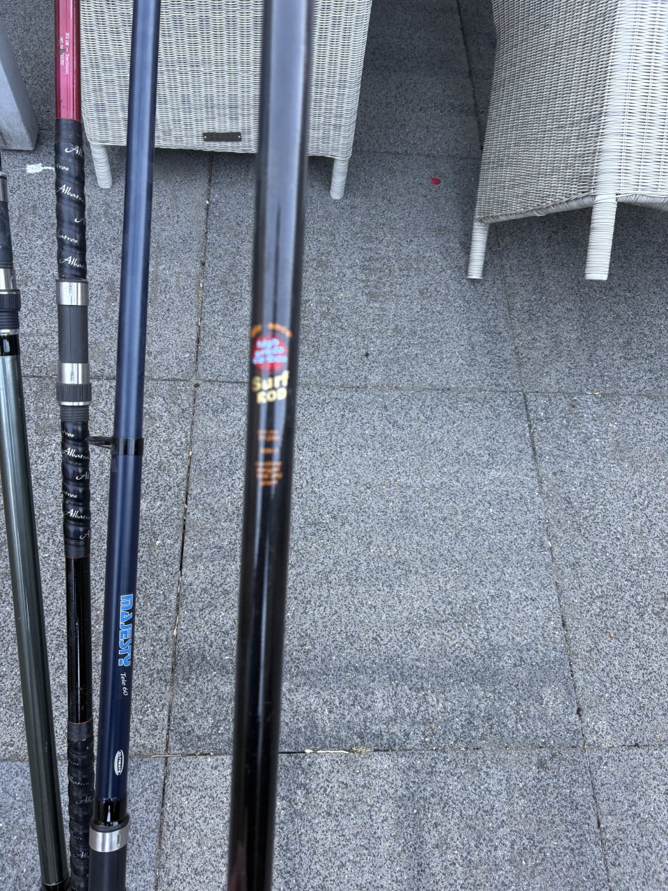 Diverse Hengelssport spullen.