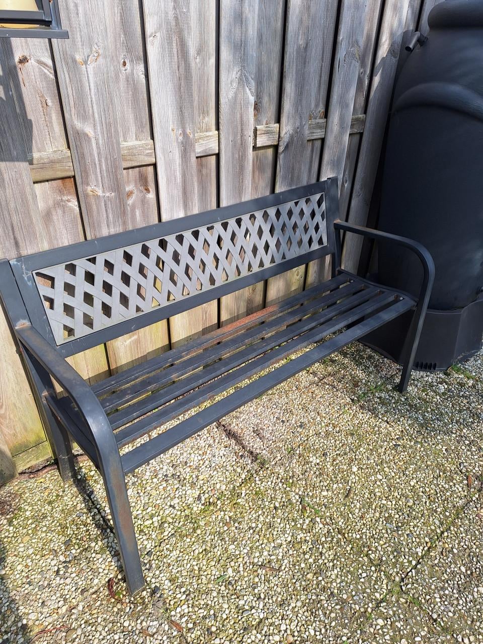 Tuinbank GERESERVEERD