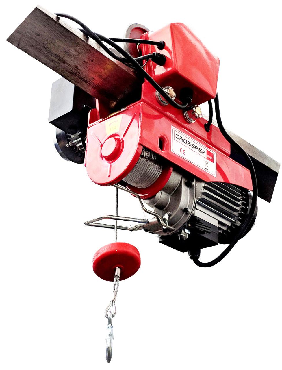 Takel met loopkat, hijstakel, lier, kraan 800kg