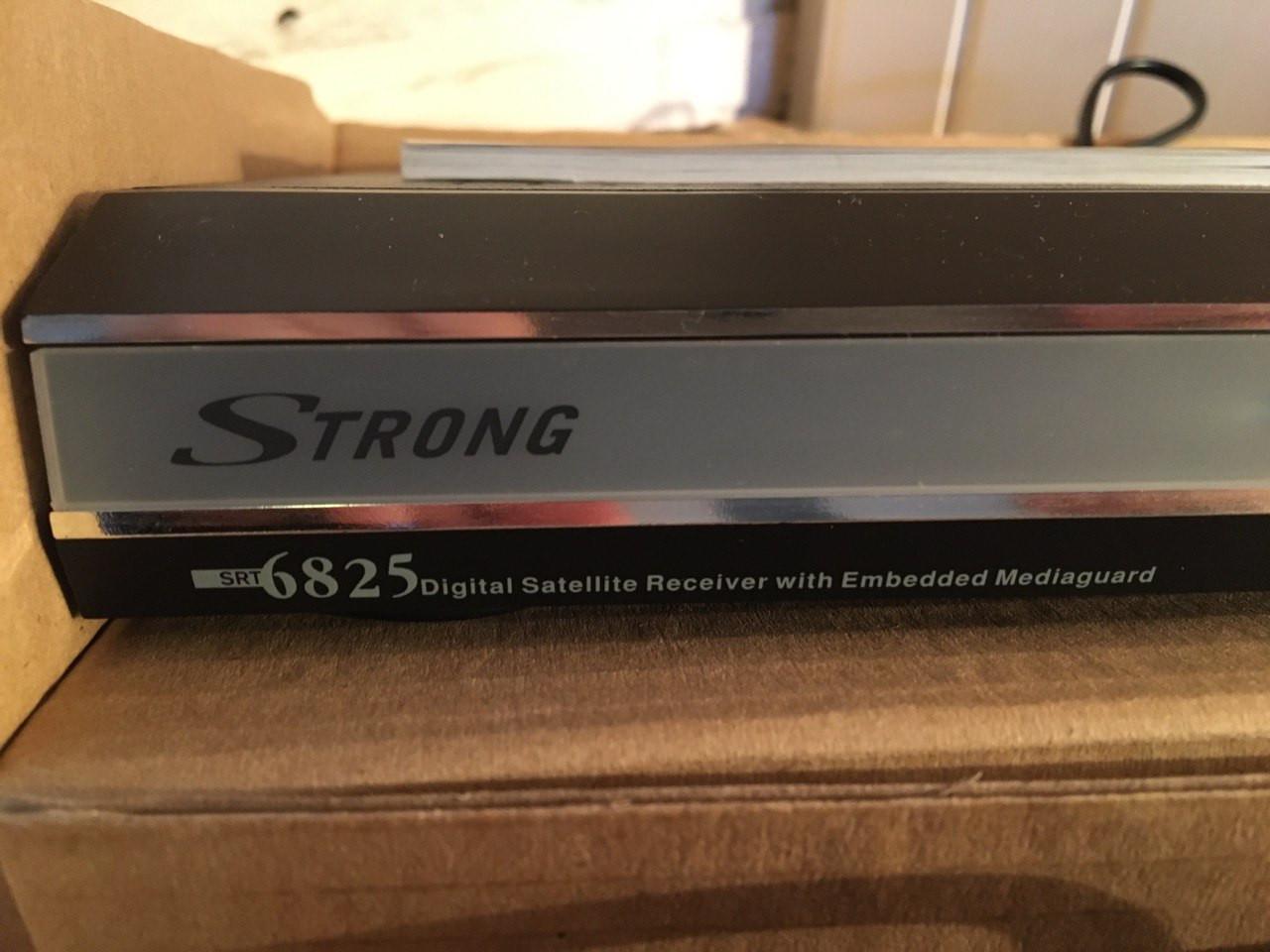 Sateliet reciever Konig SDFTA11BL + Strong SRT6825