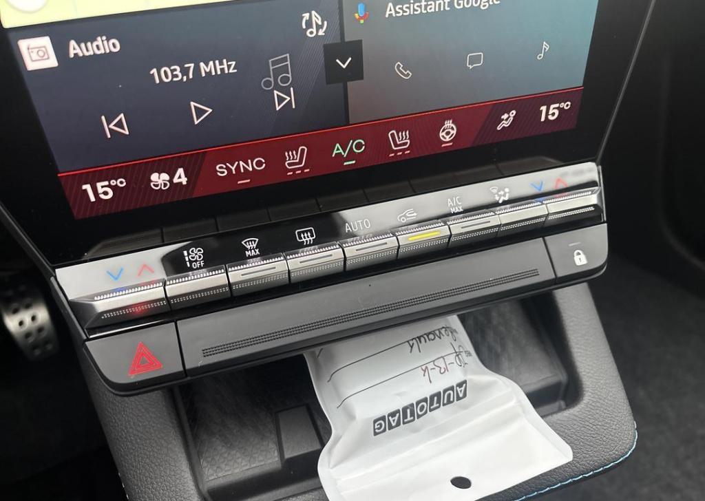 Renault Scenic e-tech ev87 long range esprit alpine - zwarte vloerbekleding