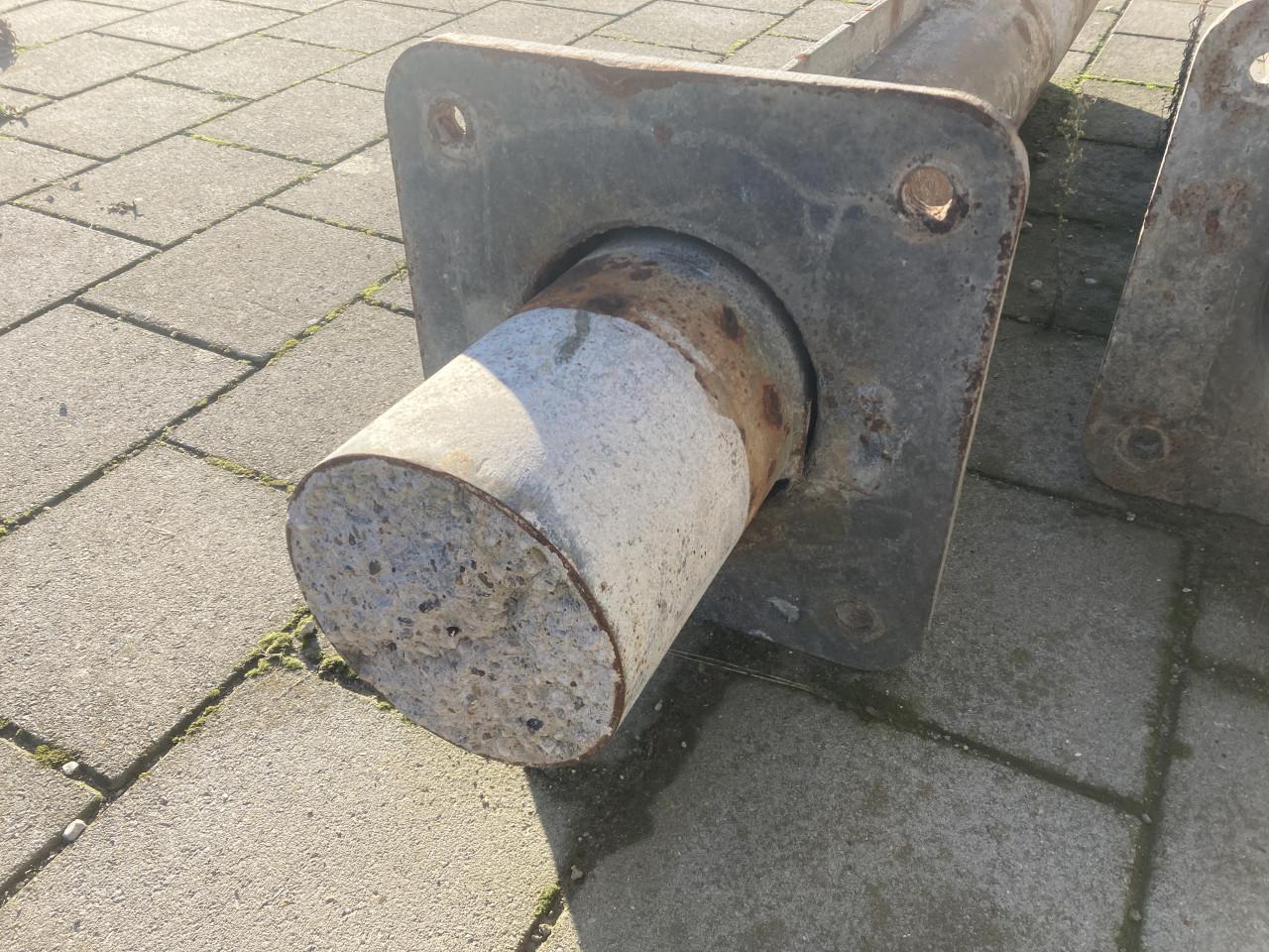 Ijzeren balken en pilaren